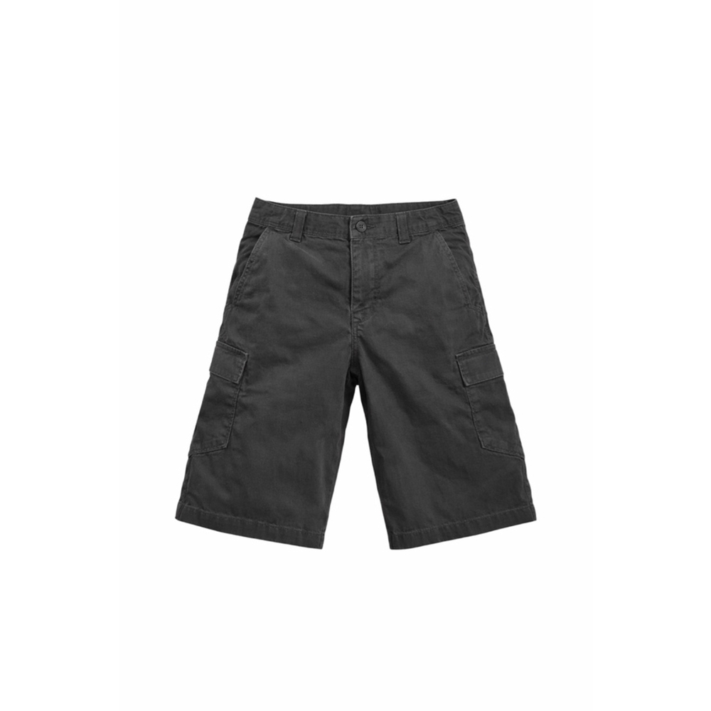 Vintage The North Face Men’s Charcoal Grey Cargo Shorts Size 32 - Picture 2 of 5